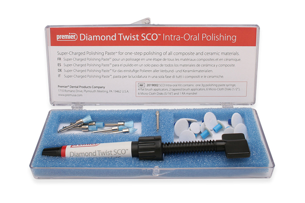 Premier Dental - Diamond Twist SCO™ intra-oral dental polishing kit
